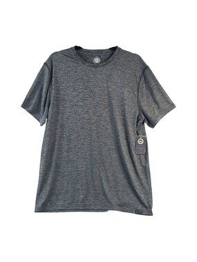 NEW Flag & Anthem Men's Charcoal Performance T-Shirt Sz M UPF & Moisture Wicking